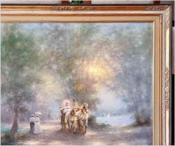 Polecamy! Wspaniała scena parkowa - Günter KÖNIG (1926-2007)