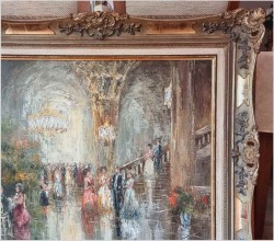 Scena Rodzajowa w Sali Balowej - Oryg. Christian Stemmeler *1928