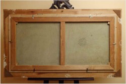 POLECAMY MALARSTWO PANORAMICZNE ! ZACHÓD SŁOŃCA - oryg CAROL SPREE 1907r.