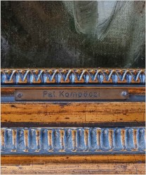Kwiaty w wazonie 115cmx95cm - Kömpöczy Balogh Endre (Hungary 1911-1977)