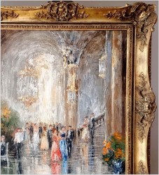 Scena Rodzajowa w Sali Balowej - Oryg. Christian Stemmeler *1928