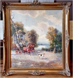 Polecamy! Przejażdżka dorożką po parku - Ludwig Gschossmann (1894-1988)