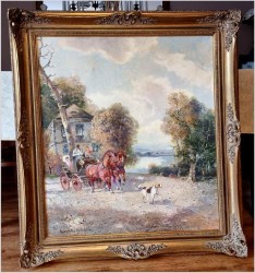 Polecamy! Przejażdżka dorożką po parku - Ludwig Gschossmann (1894-1988)