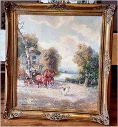 Polecamy! Przejażdżka dorożką po parku - Ludwig Gschossmann (1894-1988)