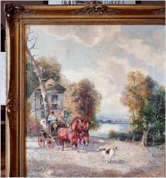 Polecamy! Przejażdżka dorożką po parku - Ludwig Gschossmann (1894-1988)