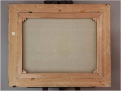 Szczegółowe malarstwo olejne! Wiejski pejzaż - Fritz Zschiesche *1926 