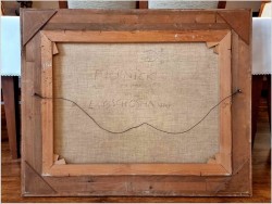 Wspaniały jesienny pejzaż! Piknik nad brzegiem wody - Ludwig Gschossmann *1894 