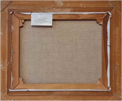 Wspaniały nokturn! Pasterka ze stadem owiec - Günter König *1926