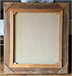 9. Polecamy! Duży szpachlowy obraz z widokiem Wenecji - Prof. Werner Scholl (1911-1980)