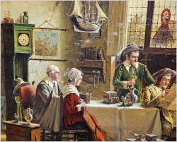 Dobre malarstwo! Najświeższe wiadomości - Hein Van Doren (1930r Düsseldorf) XXL!