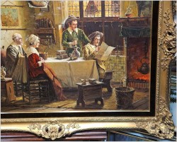 Dobre malarstwo! Najświeższe wiadomości - Hein Van Doren (1930r Düsseldorf) XXL!