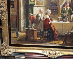 Dobre malarstwo! Najświeższe wiadomości - Hein Van Doren (1930r Düsseldorf) XXL!