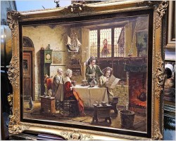 Dobre malarstwo! Najświeższe wiadomości - Hein Van Doren (1930r Düsseldorf) XXL!