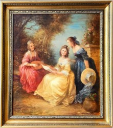 W pałacowym ogrodzie! Miłosne listy - Curt August Landwehr (Hereford 1920-1988)