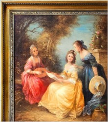 W pałacowym ogrodzie! Miłosne listy - Curt August Landwehr (Hereford 1920-1988)