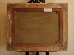 REALISTYCZNY KRAJOBRAZ ALPEJSKI - J.E.LEMKE *1916r. (80x60)