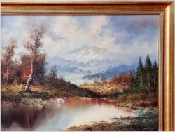 Polecamy! Piękny romantyczny krajobraz - Erich  Hartüng (1913-1992)