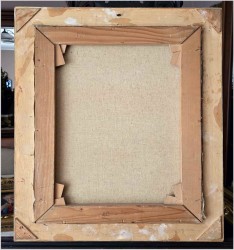 Kozioł sarny na przedpolu lasu - oryg. Georg Majewicz (1897-1965)