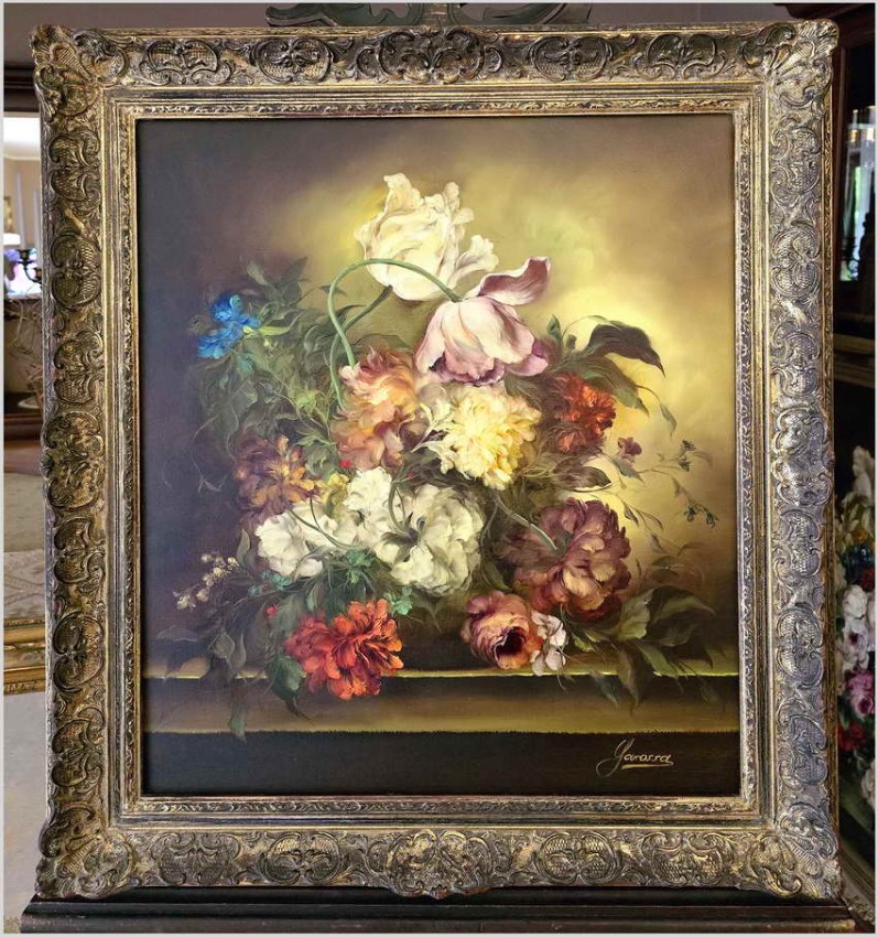 Kwiaty w stylu flamandzkim - Heinrich Garossa *1902