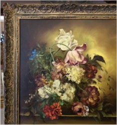 Kwiaty w stylu flamandzkim - Heinrich Garossa *1902