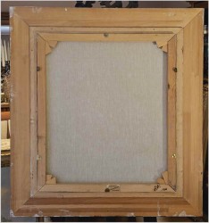 Obraz w technice szpachlowej! Spacer w lesie - H. Nilsen *1908