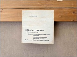 Obraz olejny! Wyjazd na polowanie - Horst Altermann (1925-1978)