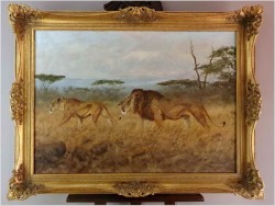 Tanganika! Wędrówka afrykańskich Lwów - Oryg. Georg Majewicz (1897-1965)