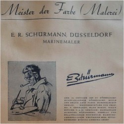 POLECAMY MARYNISTYKĘ! ŁODZIE ŻAGLOWE NA MORZU - E.R. SCHÜRMANN *1898