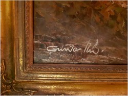 Malarstwo do Salonu! Wasserfal im Wilder Kaiser - Gustaw Weiss/Guwe