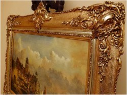 HOLLÄNDISCHE HAFENSTADT - HENRI CARNIER, Karl Kaufmann (Österreich, 1843–1901/05)