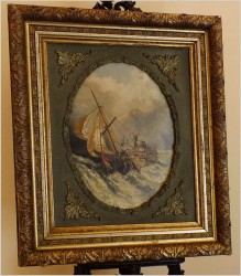 MEGA RARYTAS! STARA MUZEALNA MARYNISTYKA - HENRIK WILLEM MESDAG (1831-1915)