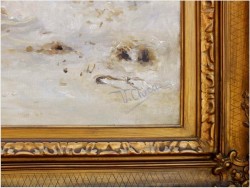 WYJAZD Z ZAMKU ~ ULPIANO CHECA  SANZ (Spanish, 1860-1916)