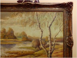 PIĘKNY KRAJOBRAZ - FRANZ VON BETTERAY (112x102cm)