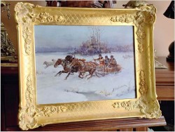 Polecamy! Atak wilków - Afanasij Ivanovic Scheloumoff  (1892-1983) 