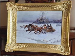 Polecamy! Atak wilków - Afanasij Ivanovic Scheloumoff  (1892-1983) 