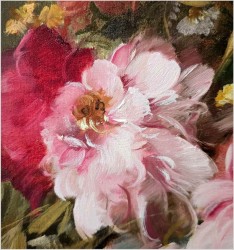 Pałacowe arcydzieło! Kwiaty w wazonie - Kömpöczy Balogh Endre (Hungary *1911)