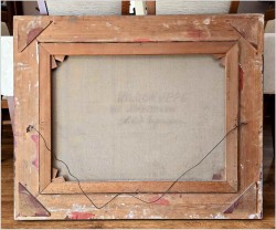 Unikat! Wildgruppe mit zugspitze - Oryg. Herbert Uerpmann *1911 (105cm x 85cm)