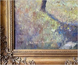 Duży wyjątkowy obraz! Wyjazd na polowanie - Karl mohr ur.( Düsseldorf 1922-2013r.)