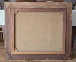 Duży wyjątkowy obraz! Wyjazd na polowanie - Karl mohr ur.( Düsseldorf 1922-2013r.)