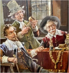 Pałacowe malarstwo! Sprzedawca srebra - Lajos Kolozsvary (1871 Budapeszt -1937 Francja)