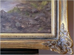 Tanganika! Lampart na gałęzi - oryg. Georg Majewicz (1897-1965)