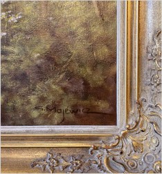 Piękne zbliżenie na Koziołka sarny - oryg. Georg Majewicz (1897-1965)