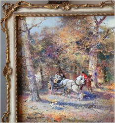 Polecamy! Przejażdżka dorożką po parku - Ludwig Gschossmann (1894-1988)