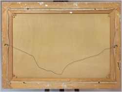 Wataha pędzących dzików -Oryg. Georg Majewicz (1897-1965) Rozmiar 138x98