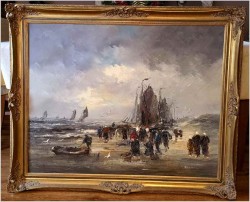 Poławiacze krabów - Johannes Hubertus Hendrikus BEVORT (1917-1996)