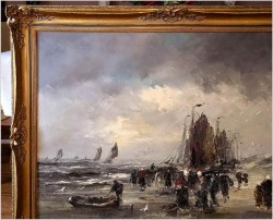 Poławiacze krabów - Johannes Hubertus Hendrikus BEVORT (1917-1996)