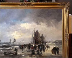 Poławiacze krabów - Johannes Hubertus Hendrikus BEVORT (1917-1996)