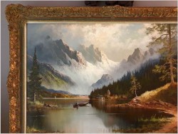 Widok na jezioro Urnersee  - Gustaw Weiss/Guwe XXL