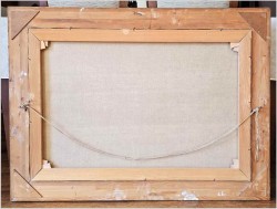 Łuk Triumfalny! Uliczka ze straganami kwiatowymi w Paryżu- Alexander Kardin (1917-1976)