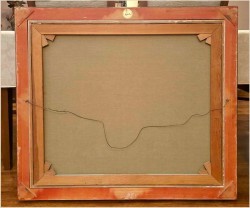 Polecamy! Zimowy  pejzaż z watahą dzików - Prof. Werner Scholl (1911-1980)